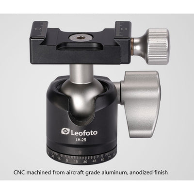 Leofoto LH-25 Mini Ball Head with Quick Release Plate