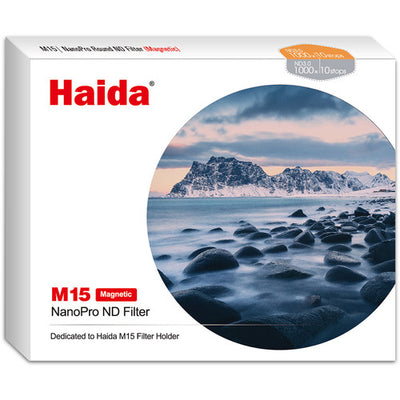 Haida M15 ND3.0 1000x Magnetic Round Filter