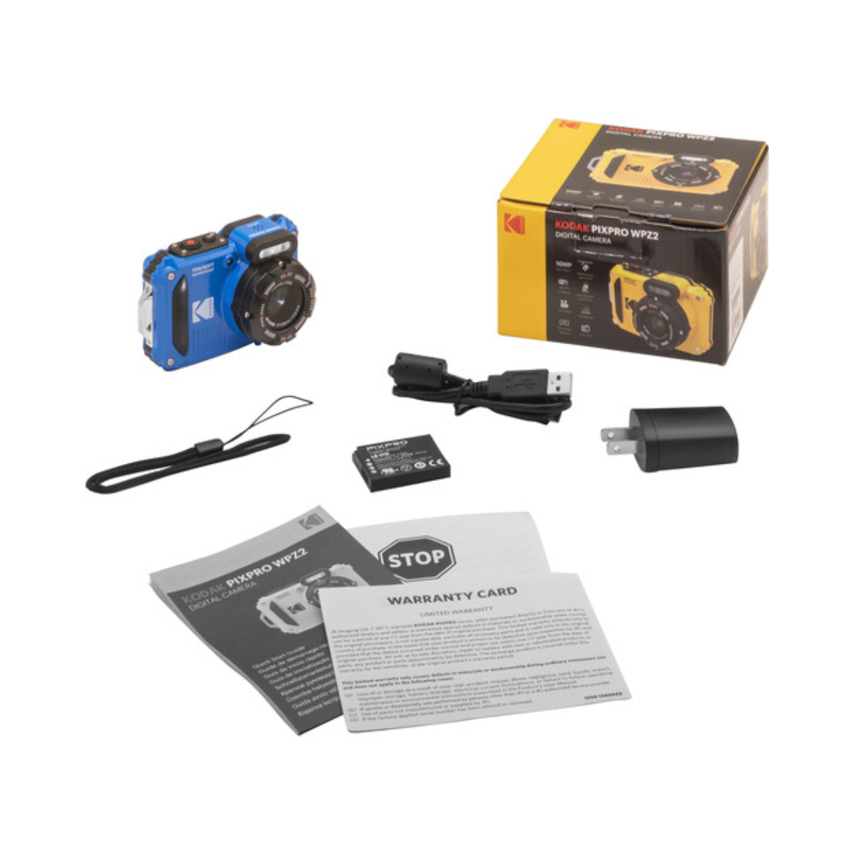 Kodak Pixpro WPZ2 Digital Camera (Blue)