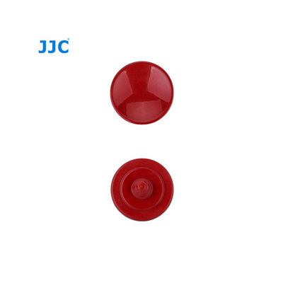 JJC Soft Release Button Concave Dark Red