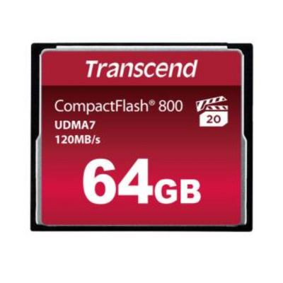Transcend 800x CompactFlash Memory Card UDMA