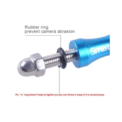 Smatree Aluminum Long Thumbscrew Blue