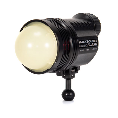 Backscatter Hybrid Flash 5500K 160° Warm Dome Diffuser