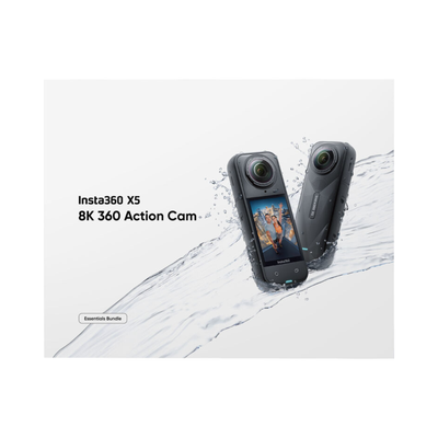 Insta360 X5 360 Action Camera Essentials Bundle