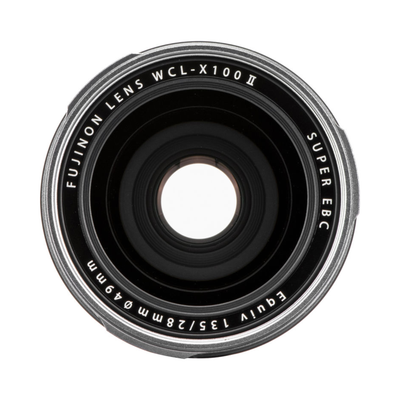 Fujifilm WCL-X100 II Wide Conversion Lens (Silver)