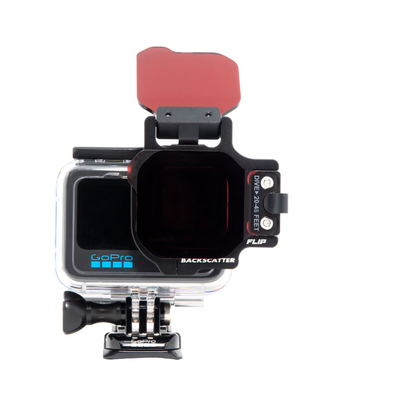 FLIP13 Two Filter Kit with DIVE & DEEP Filters for GoPro HERO 5, 6, 7, 8, 9, 10, 11, 12, 13