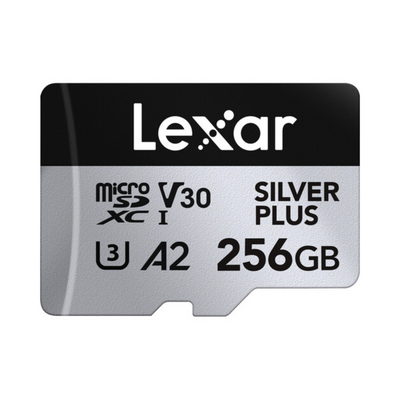 Lexar MicroSD Silver Plus V30 UHS-I 256GB