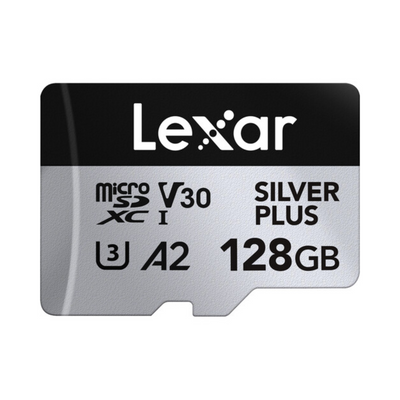 Lexar MicroSD Silver Plus V30 UHS-I 128GB