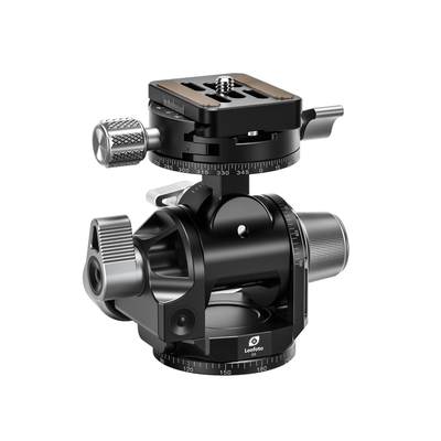 Leofoto G3 50mm 3-Axis Geared Head with BPL-50N Plate