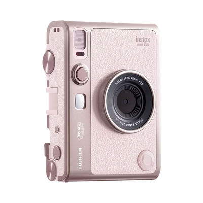 FUJIFILM instax mini EVO Hybrid Instant Camera (Gentle Rose)