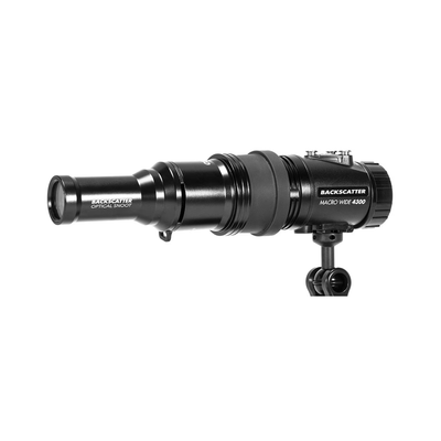 Backscatter MW-4300 & OS-1 Underwater Video Light & Snoot Package