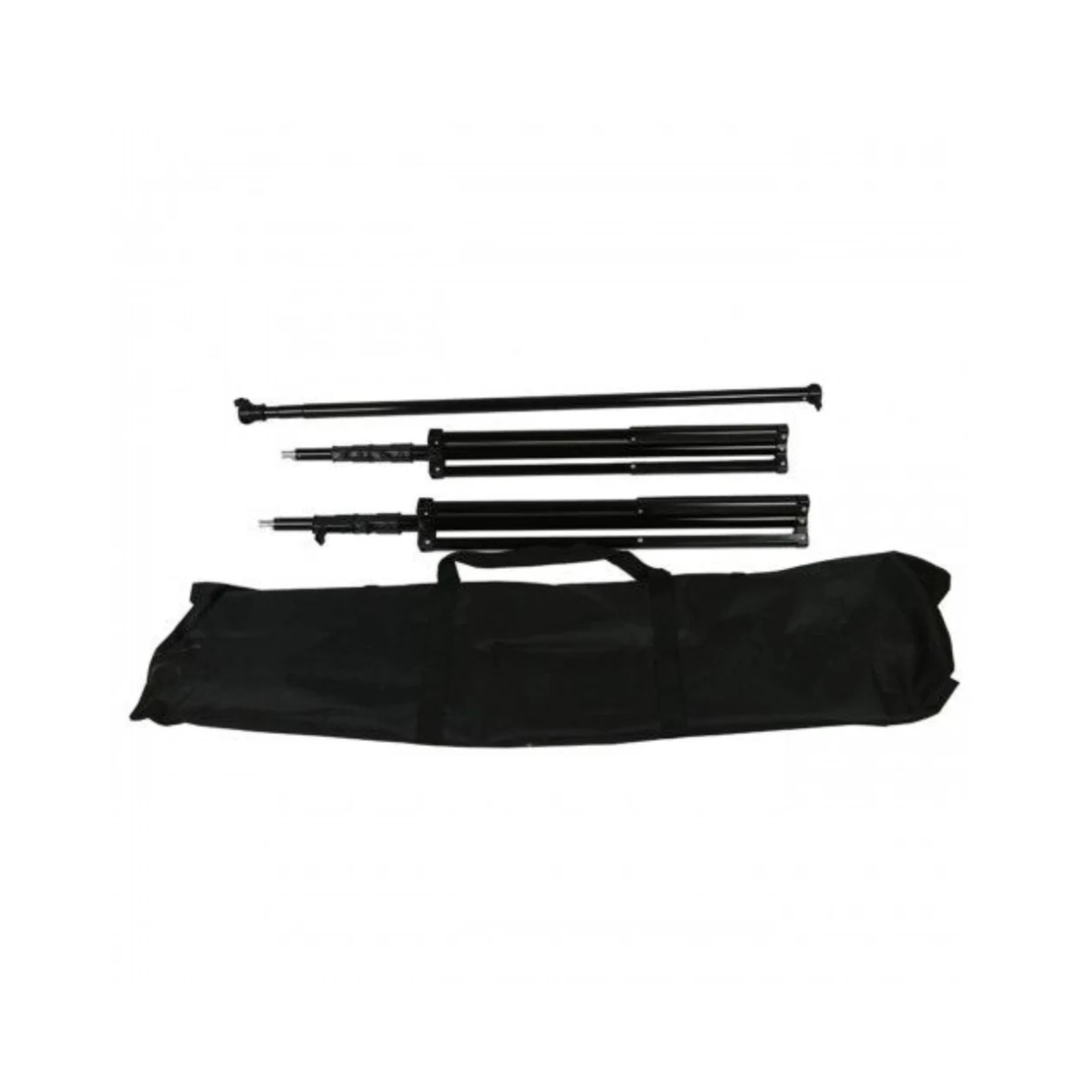 Godox BS04 Portable Backdrop / Background Stand Set Kit with 260cm / 9ft Max Height, 3-Section Retractable Crossbar & Lightweight Aluminum Design