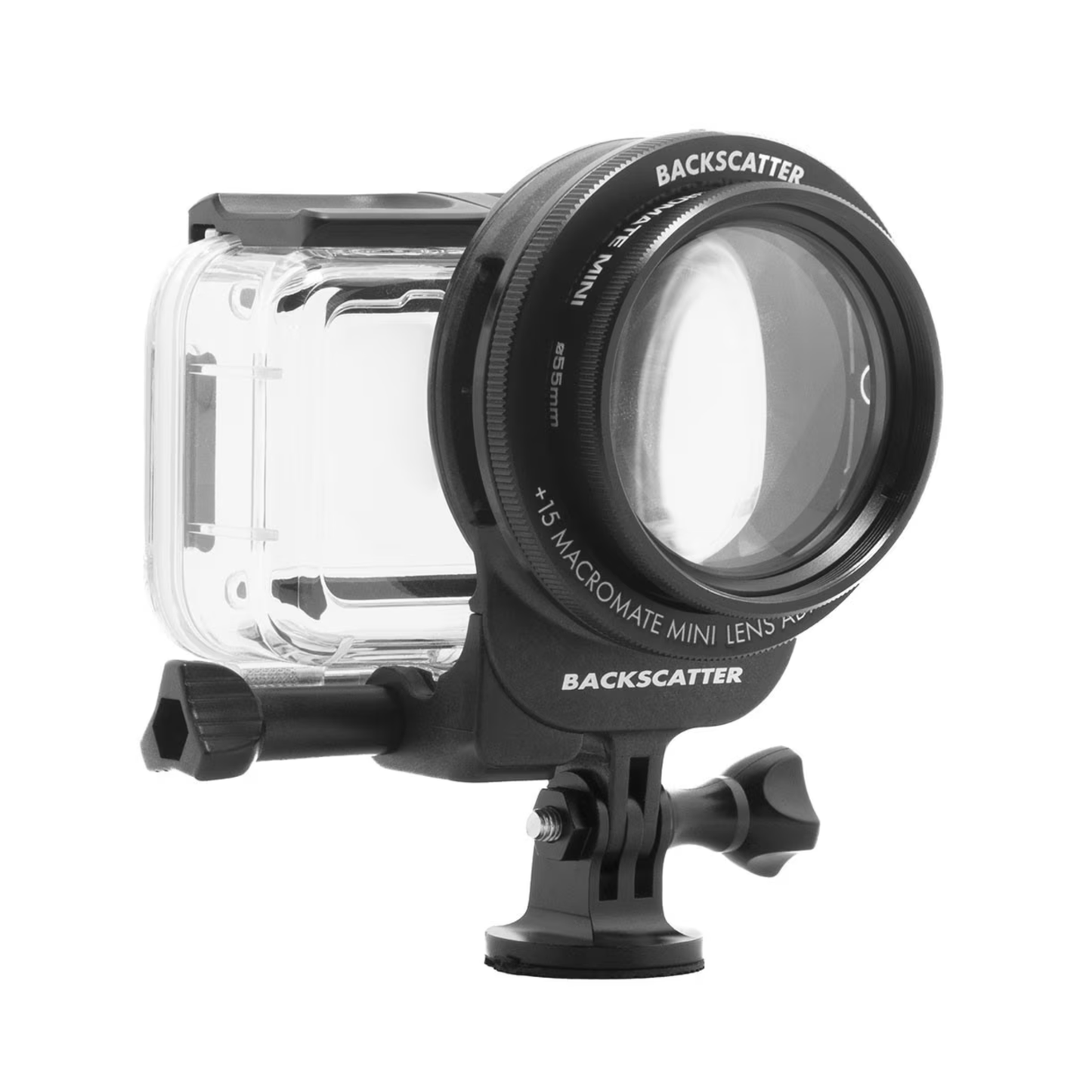Backscatter 55mm Lens Adapter for +15 MACROMATE Mini and Sharp Wide Lens Pro