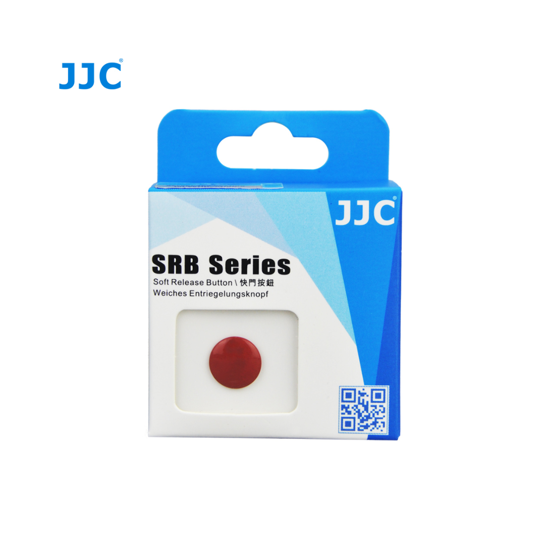 JJC Soft Release Button Convex Dark Red
