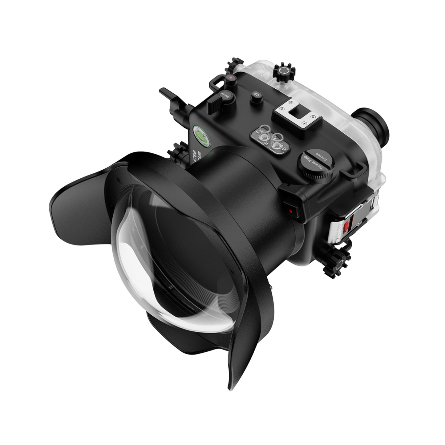 Sea Frogs Underwater Camera Housing For Sony A6700 with WA005-B Dome Port