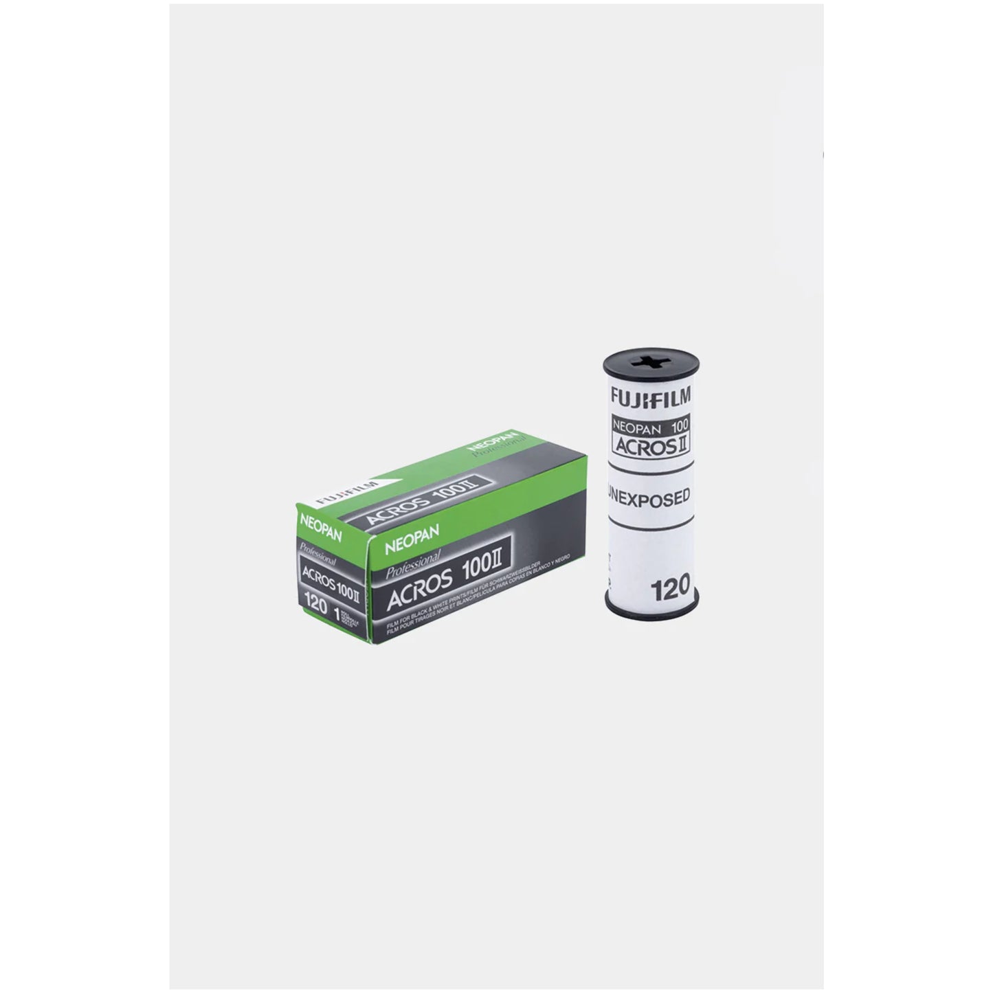Neopan 100 Acros-II Black & White 120mm Film 12Exp