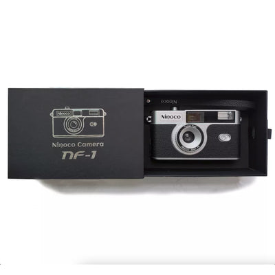 Ninoco NF-1 35mm Film Camera (Black/Silver)