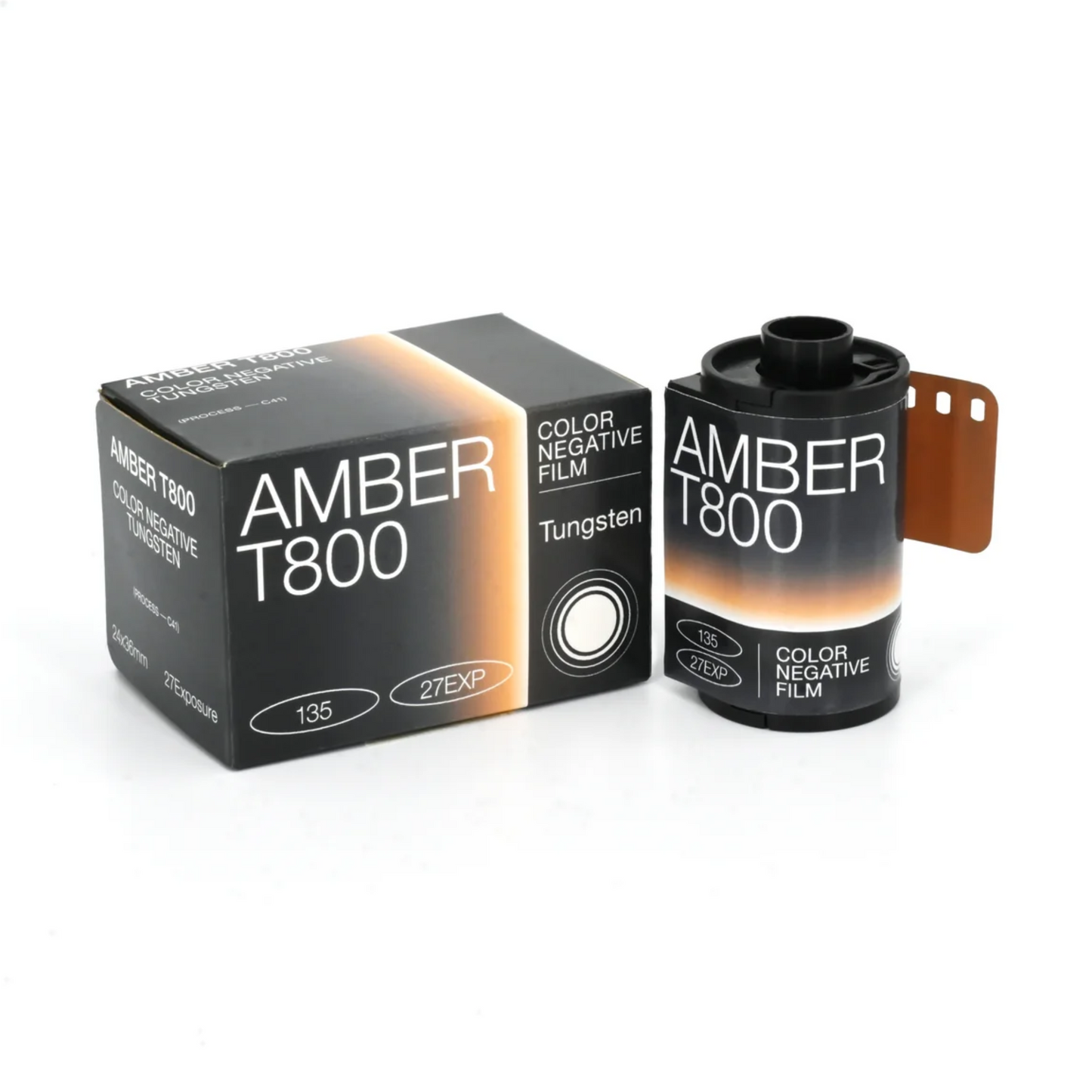 AMBER T800 Colored Film 35mm 27exp