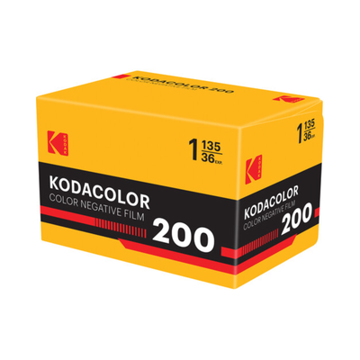 Kodak Kodacolor 200 135mm Colored Film 36 Exp - Eastman Version