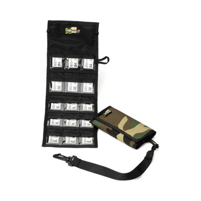 LensCoat Memory Wallet SD15 Forest Green Camo