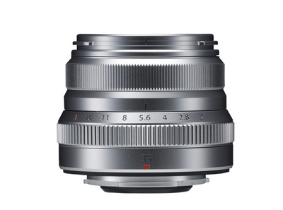 Fujifilm XF 35mm f/2 R WR Lens (Silver)