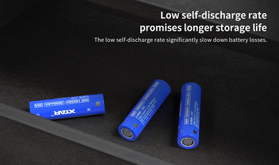 XTAR 18650H Rechargeable Battery 2600mAh 30A