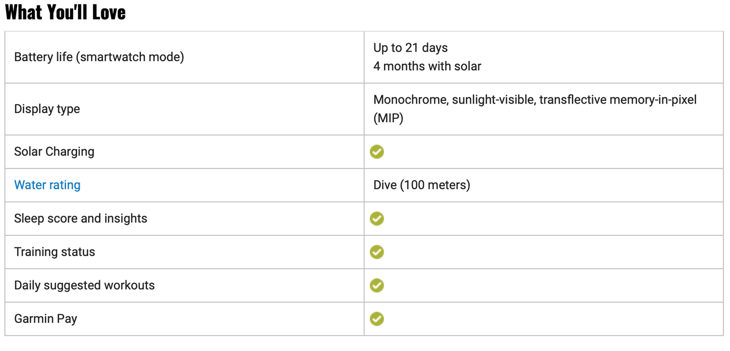 Garmin Descent G1 Solar Dive Computer (Black)