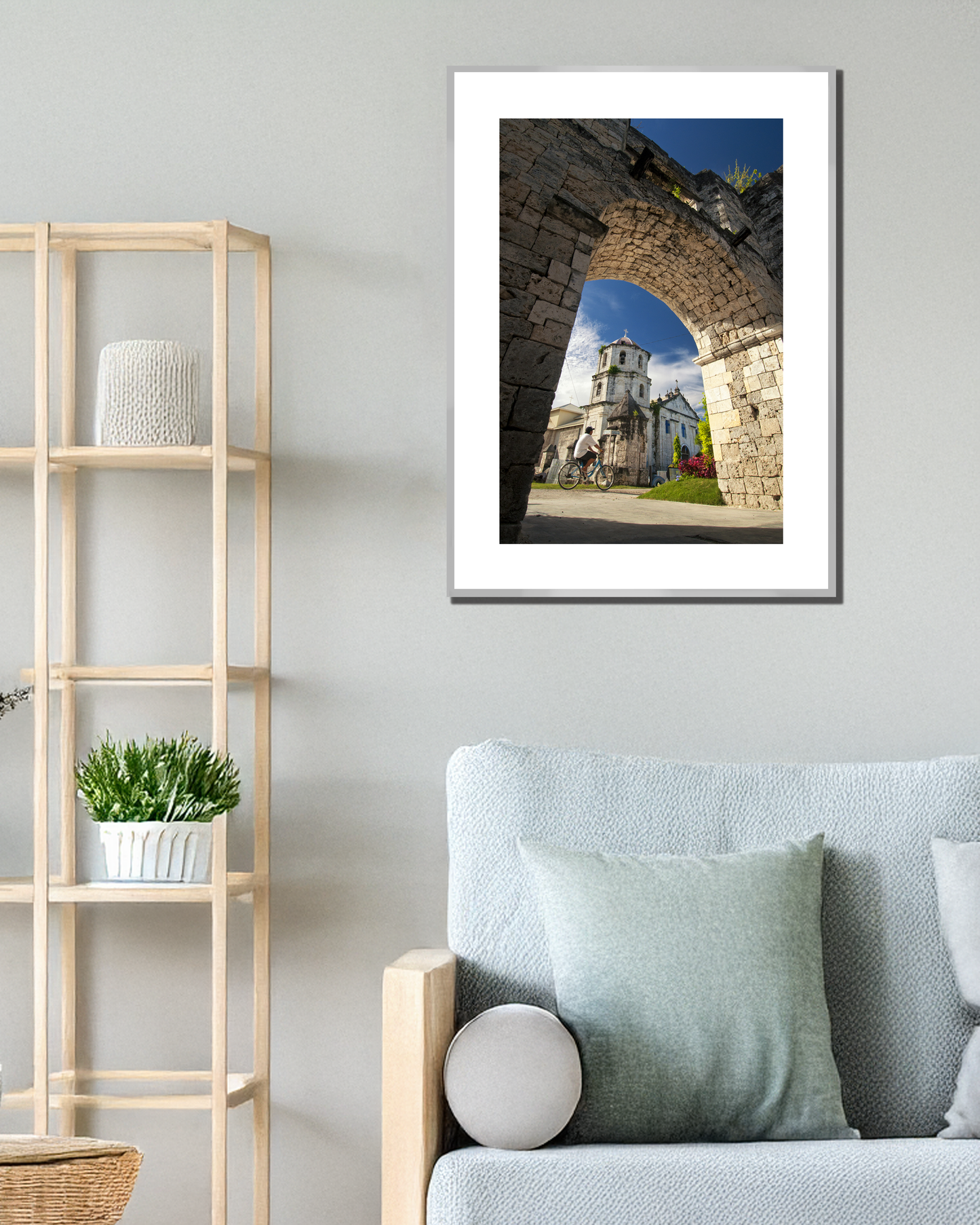 Our Lady of the Immaculate Conception Church and the Cuartel Ruins in Oslob, Cebu