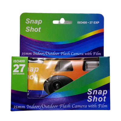 Snap Shot Disposable Film Camera ISO 400 27Exp