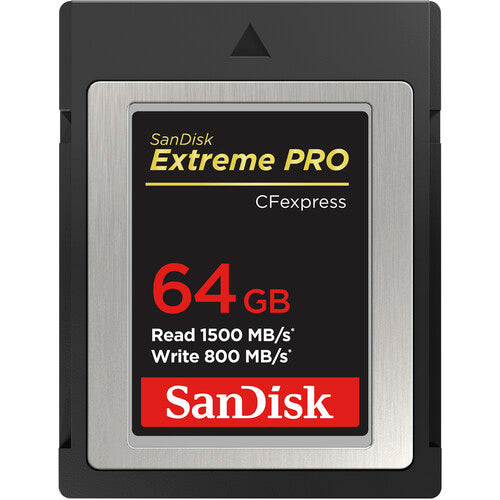 SanDisk Extreme PRO CFexpress Type B Memory Card 64gb