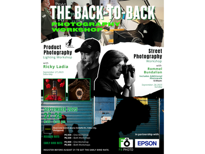 The Back-to-Back Photography Weekend!