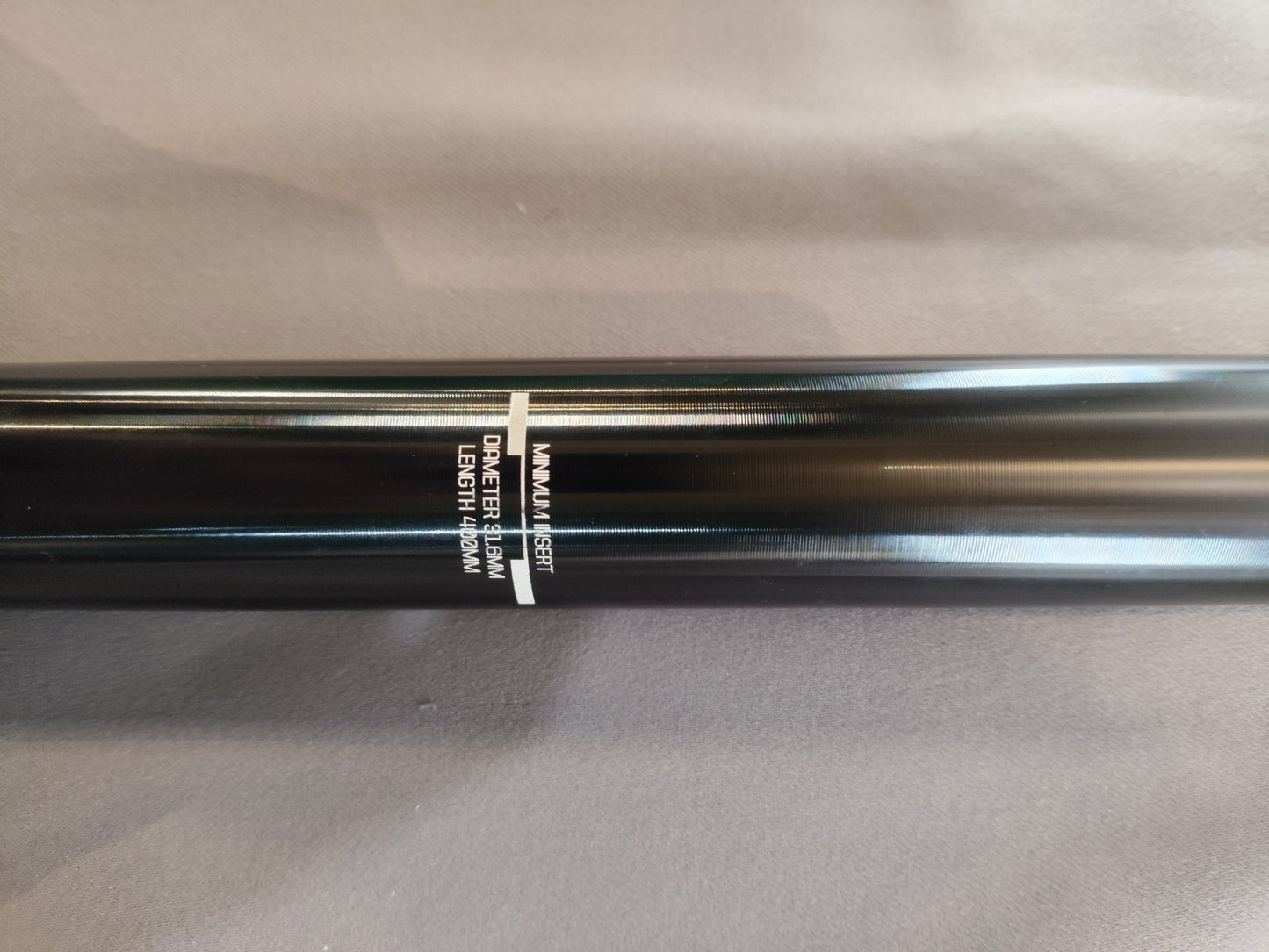 Bontrager Comp Seatpost – 6061 Alloy • 31.6 mm • 8 mm Offset • 400 mm