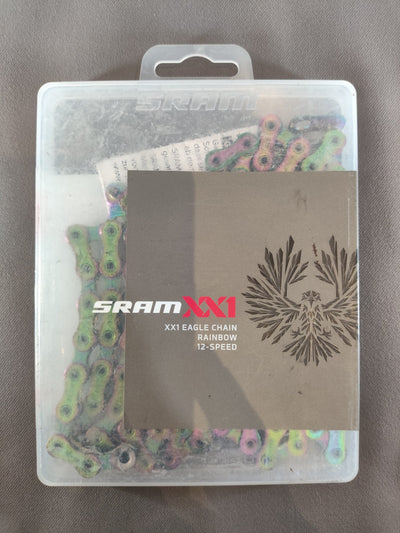 SRAM XX1 Eagle 12‑Speed Chain – HollowPin • Rainbow Finish 113L NEW