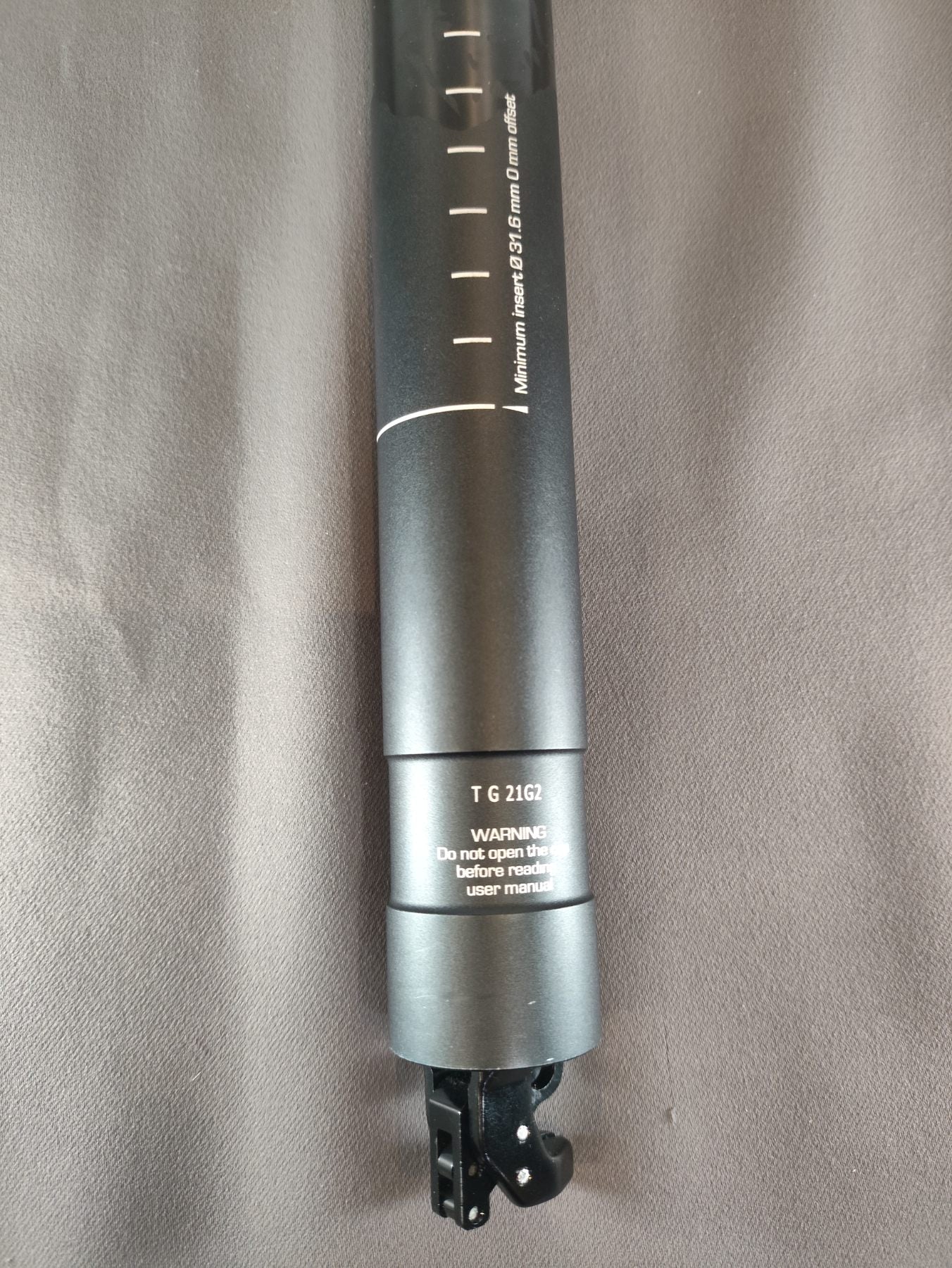 PRO Tharsis Dropper Seatpost – 100 mm Travel and 31.6 mm Diameter