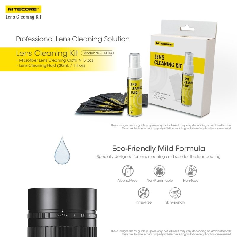 Nitecore CK003 Lens Cleaning Kit