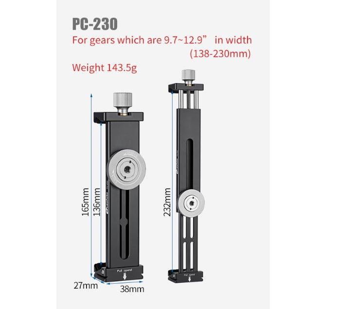 Leofoto PC-230 Tablet Clamp