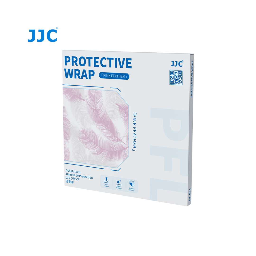 JJC Protective Wrap 50cm Pink Feather