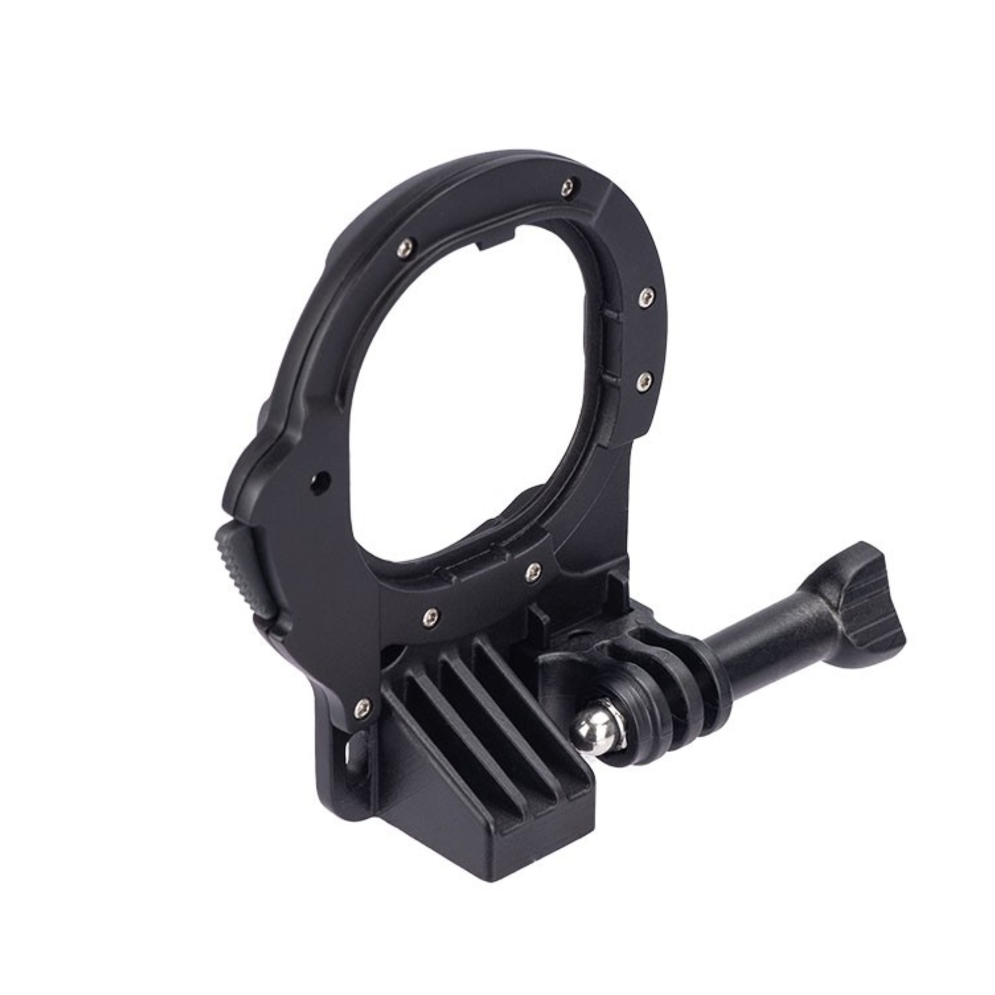 AOI Quick Release System 02 Mount Base for DJI OSMO Action 6 Waterproof Case Black
