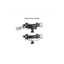 Leofoto Multipurpose Clamp Kit FA-01+ MBC-18 + PC-90II Mini Ballhead with Phone Clamp and Hot Shoe for Camera