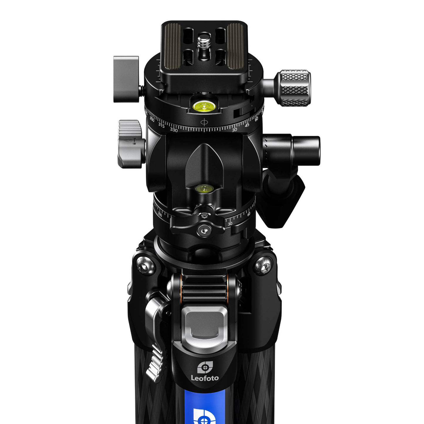 Leofoto LY-265CV Mr.Y Series Carbon Fibre Tripod with Inverted Ball Head + Video Head