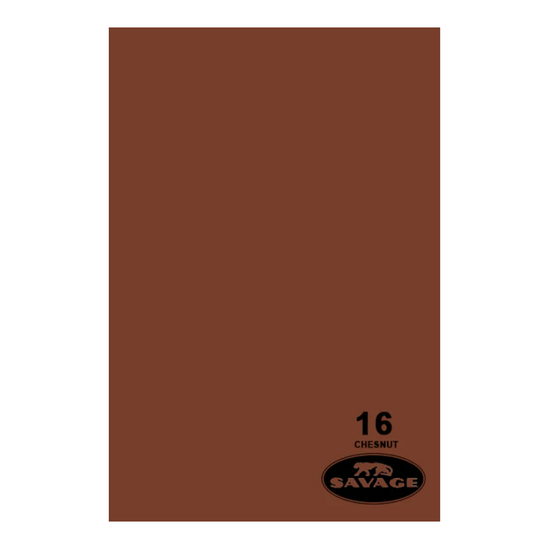 Savage Widestone Seamless Backdrop Paper 9x36ft (Chestnut)