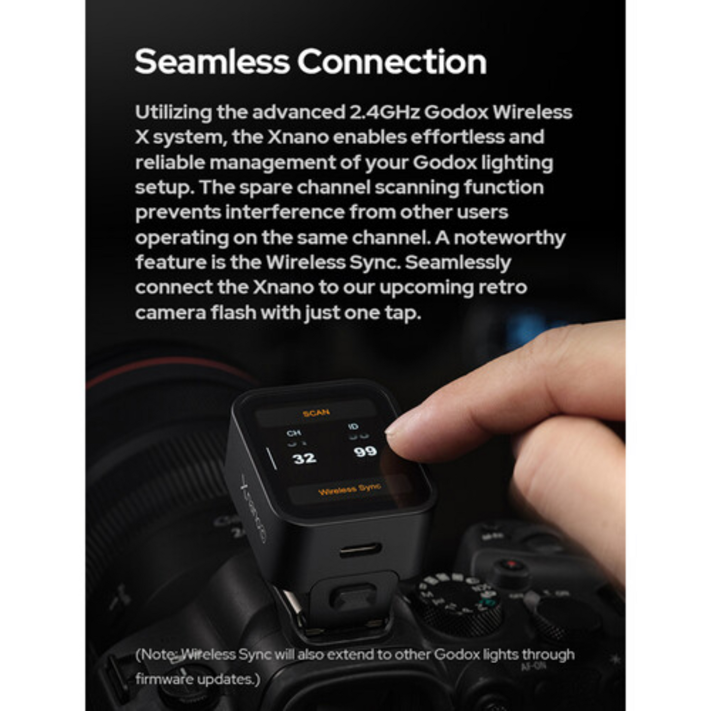 Godox X3 S Touchscreen TTL Wireless Flash Trigger for Sony