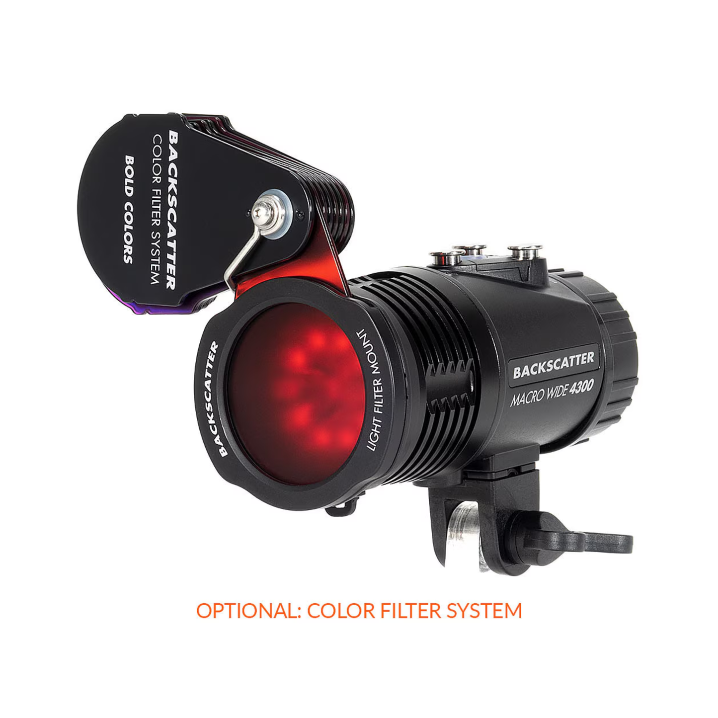 Backscatter MW-4300 & OS-1 Underwater Video Light & Snoot Package