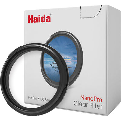 Haida Clear NanoPro Filter for Fuji X100 Series (Black)