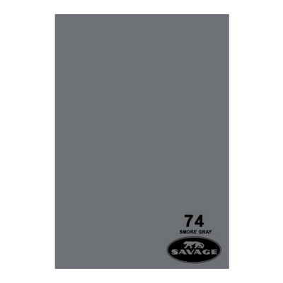 Savage Widestone Seamless Backdrop Paper 9x36ft (Smoke Gray)