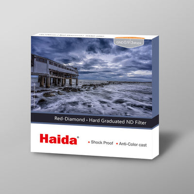 Haida M7 Hard Grad ND0.9 Red Diamond Filter 75x100mm
