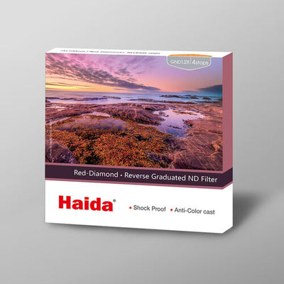 Haida M7 Reverse Grad ND1.2 Red Diamond Filter 75x100mm