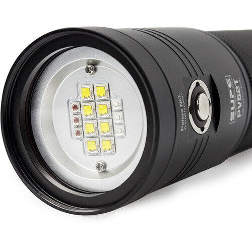 SUPE PV52T 5000 Lumens Dive Video Light