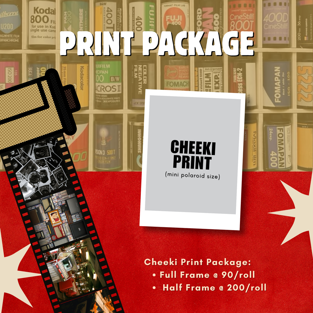 Film Processing Print Package