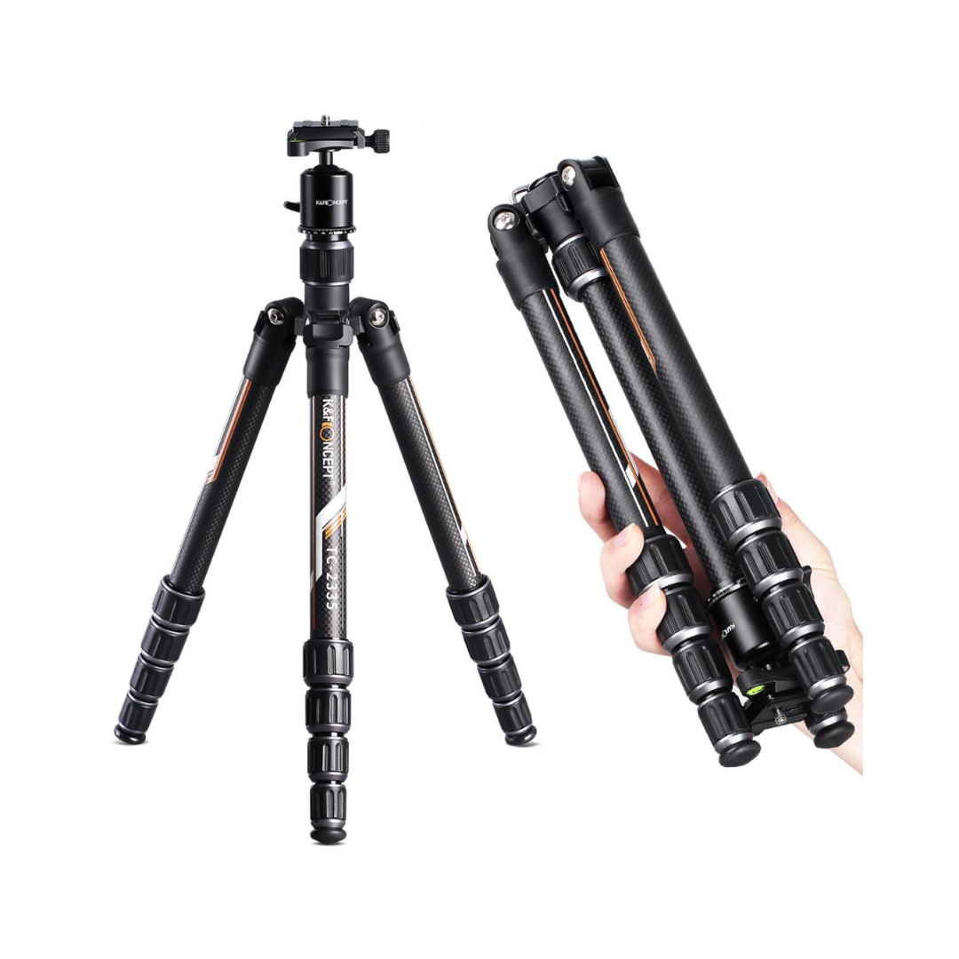 K&F Tripod TC2335 - Silver